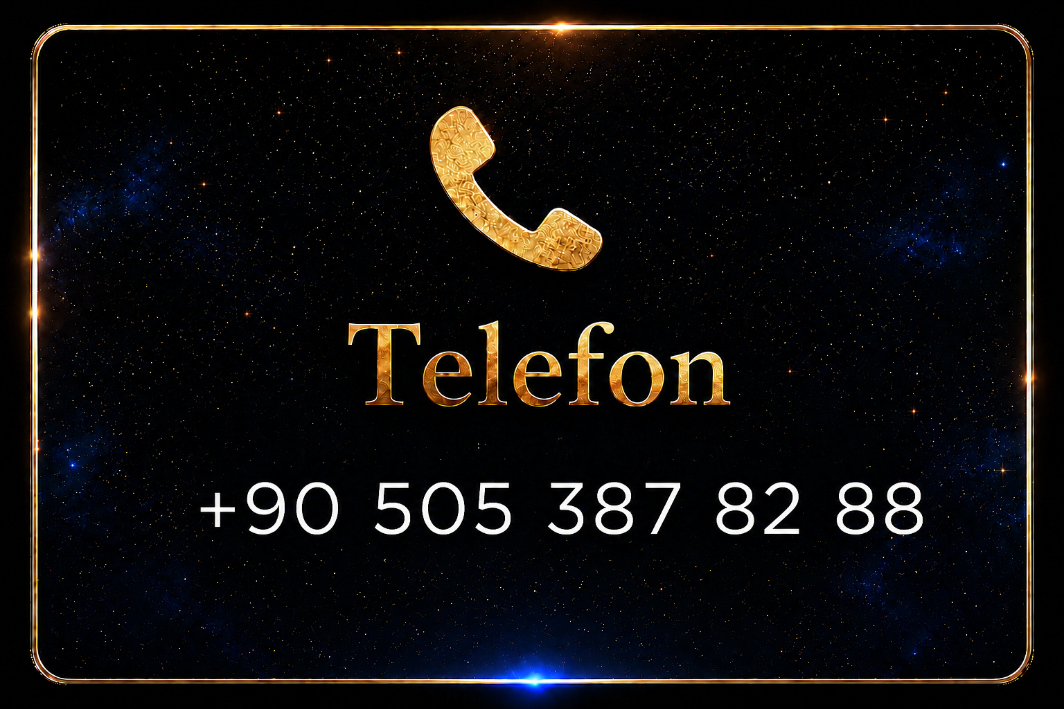Telefon +90 5XX XXX XX XX